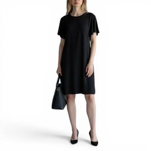 Annalee + Hope Black Flutter Sleeve Mini Dress Women’s Size Medium NWT